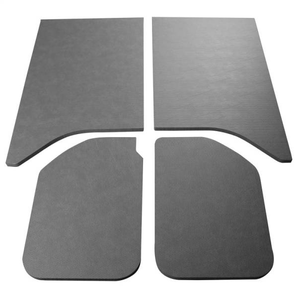 DEI - DEI 11-18 Jeep Wrangler JK 2-Door Boom Mat Headliner - 4 Piece - Gray Leather Look