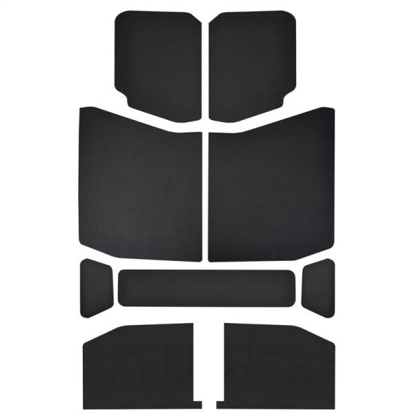 DEI - DEI 18-23 Jeep Wrangler JL 4-Door Boom Mat Headliner - 9 Piece - Black