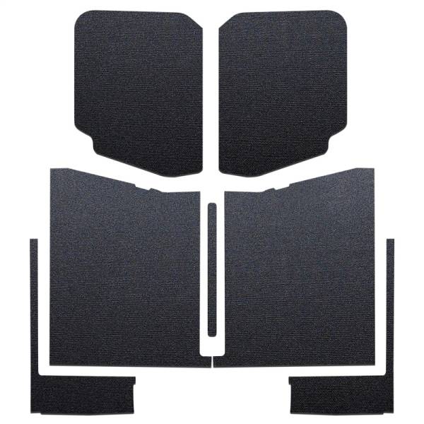 DEI - DEI 20-22 Jeep Gladiator JT 4-Door Boom Mat Complete Headliner Kit - 7 Piece - Black