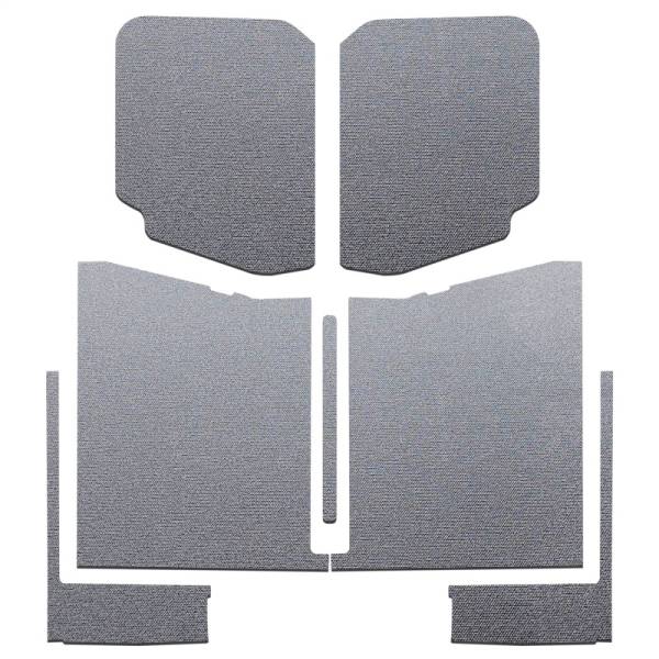 DEI - DEI 20-22 Jeep Gladiator JT 4-Door Boom Mat Complete Headliner Kit - 7 Piece - Gray