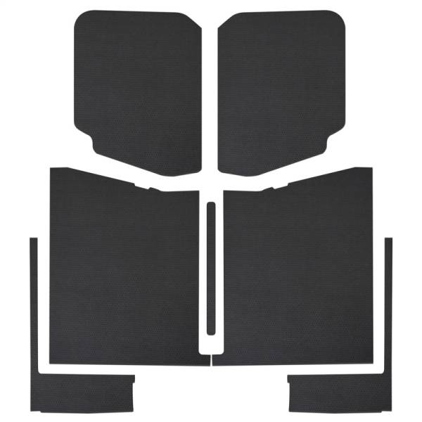 DEI - DEI 20-22 Jeep Gladiator JT 4-Door Boom Mat Complete Headliner Kit - 7 Piece - Black Leather Look