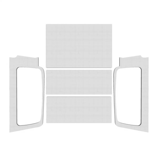 DEI - DEI 04-06 Jeep Wrangler LJ Unliminted Headliner Complete Kit - White