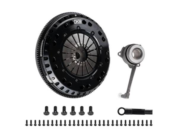 DKM Clutch - DKM Clutch 97-05 Audi A4 1.8L FWD/AWD Sprung Organic MB Clutch w/Steel Flywheel (440 ft/lbs Torque)