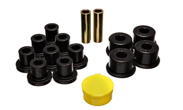 Energy Suspension - Energy Suspension 6/74-80 MG MGB Black Rear Leaf Spring Bushing Set