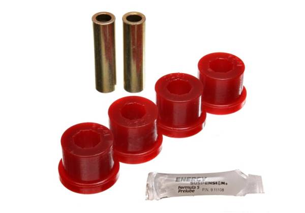 Energy Suspension - Energy Suspension 86-91 Mazda RX7 Red Rear Control Arm Bushing Set