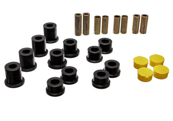 Energy Suspension - Energy Suspension 90-97 Mazda Miata Black Front Control Arm Bushing Set - 11.3105G