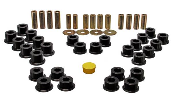 Energy Suspension - Energy Suspension 90-97 Mazda Miata Black Rear Control Arm Bushing Set