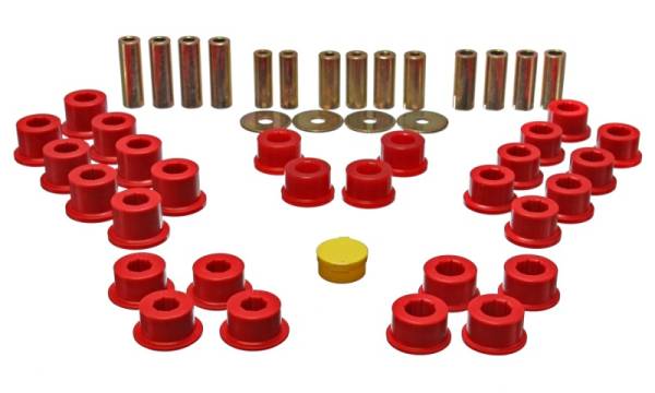 Energy Suspension - Energy Suspension 90-97 Mazda Miata Red Rear Control Arm Bushing Set