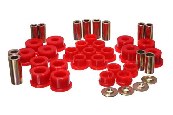 Energy Suspension - Energy Suspension 06-14 Mazda Miata Red Rear Control Arm Bushing Set