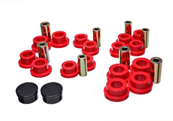 Energy Suspension - Energy Suspension 2016 Mazda Miata Red Front Control Arm Bushing Set