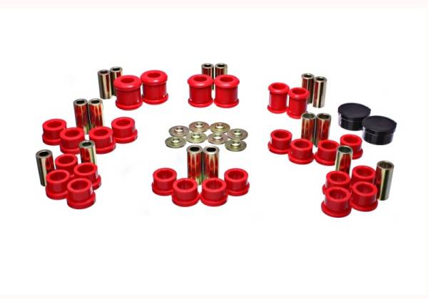 Energy Suspension - Energy Suspension 2016 Mazda Miata Red Rear Control Arm Bushing Set