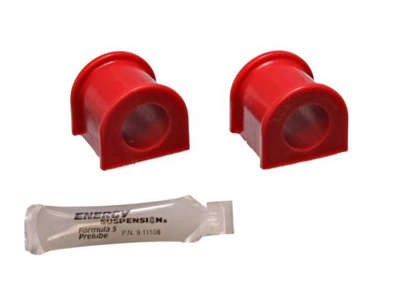 Energy Suspension - Energy Suspension 79-85 Mazda RX7 Red 23mm Front Sway Bar Bushings