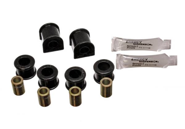 Energy Suspension - Energy Suspension 90-97 Mazda Miata Black 12.5mm Rear Sway Bar Bushings (includes Sway Bar End Link