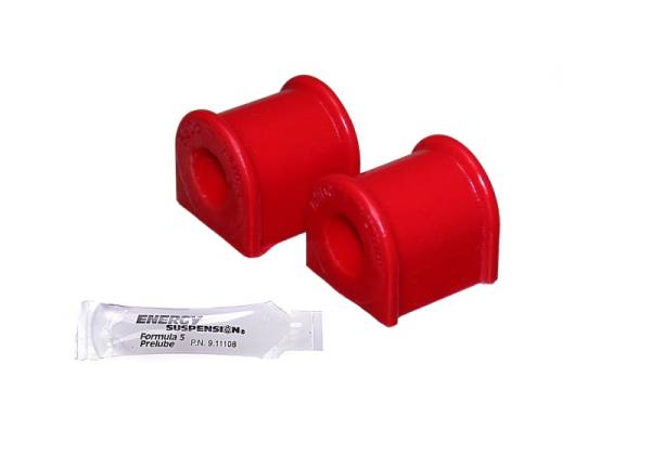 Energy Suspension - Energy Suspension 86-91 Mazda RX7 Red 14mm Rear Sway Bar Bushings