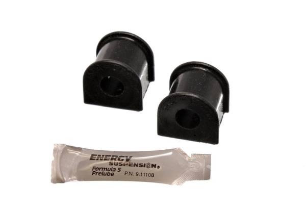 Energy Suspension - Energy Suspension 79-85 Mazda RX7 Black 14mm Rear Sway Bar Bushings