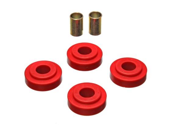 Energy Suspension - Energy Suspension 79-85 Mazda RX7 Red Front Strut Rod Bushing Set