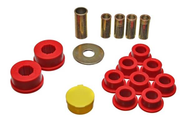 Energy Suspension - Energy Suspension 79-85 Mazda RX7 Red Rear Watts Link Set