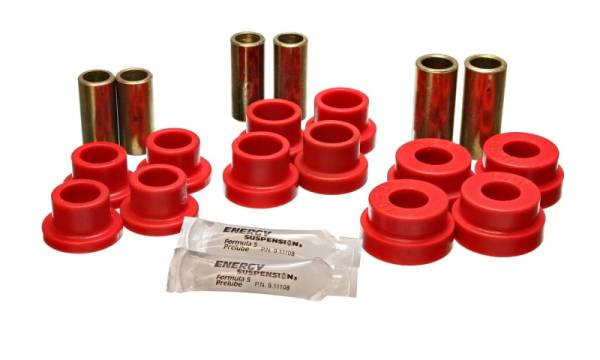 Energy Suspension - Energy Suspension 64-75 BMW 2002 Red Front Control Arm Bushing Set