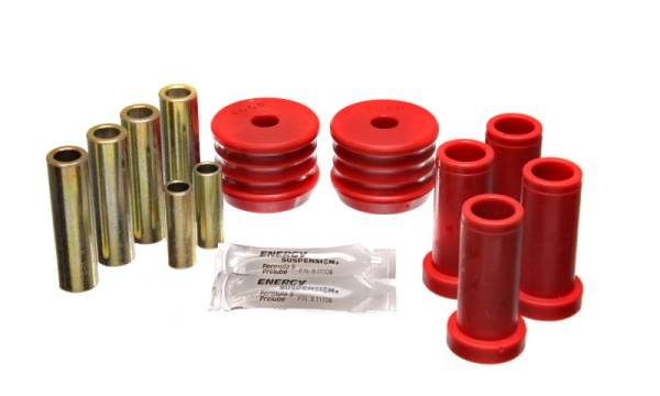 Energy Suspension - Energy Suspension 64-76 BMW 2002 Red Rear Control Arm Bushing Set