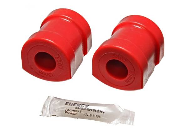 Energy Suspension - Energy Suspension 92-99 BMW 318I/325i/328I Red 23mm Front Sway Bar Frame Bushings