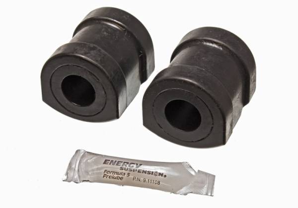 Energy Suspension - Energy Suspension 92-99 BMW 318I/325i/328I Black 24mm Front Sway Bar Frame Bushings