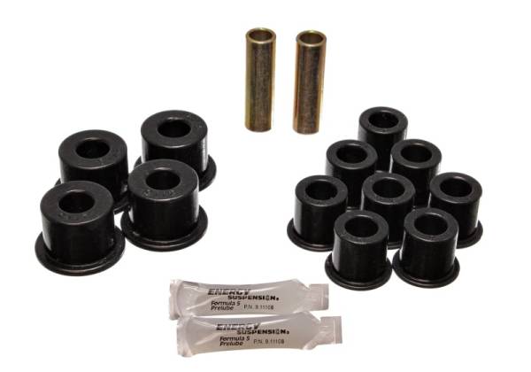 Energy Suspension - Energy Suspension Amigo Rear Spring Bushings - Black