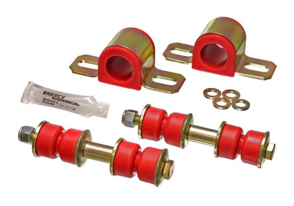 Energy Suspension - Energy Suspension 89-95 Isuzu Amigo/Rodeo Red 1-1/8in Front Sway Bar Bushings