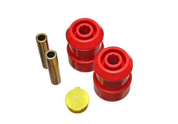 Energy Suspension - Energy Suspension 93-99 VW Cabrio/Golf III/GTI/Jetta III Red Rear End Axle Beam Bushing Set