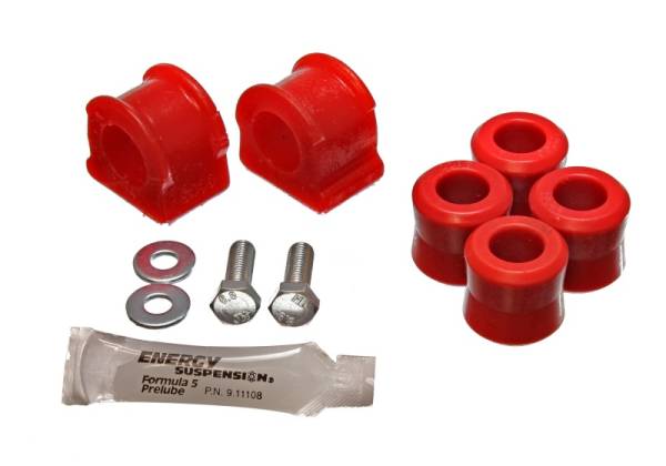 Energy Suspension - Energy Suspension 98-06 VW Beetle (New Version) Red 21mm Front Sway Bar Bushings