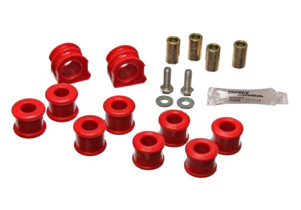 Energy Suspension - Energy Suspension 99-06 VW Golf IV/Jetta IV/ GTI Red 23mm Front Sway Bar Bushings