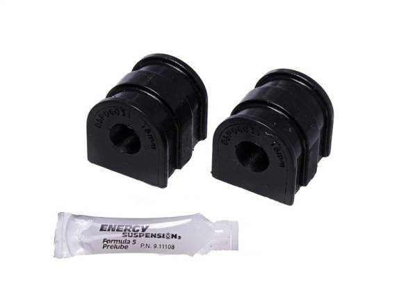 Energy Suspension - Energy Suspension 10-14 VW Golf (Base)/10-14 VW GTI Black 18.5mm Rear Sway Bar Bushing Set