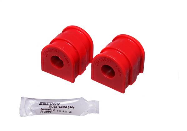 Energy Suspension - Energy Suspension 10-14 VW Golf (Base)/10-14 VW GTI Red 18.5mm Rear Sway Bar Bushing Set