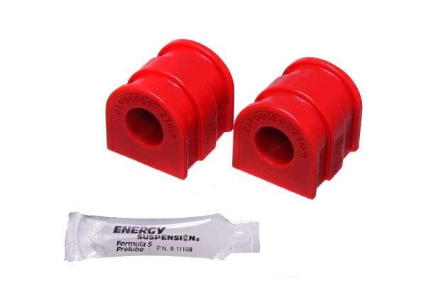 Energy Suspension - Energy Suspension 06-12 VW GTI / 10-14 VW Golf (Base) Red 21.7mm Rear Sway Bar Bushing Set