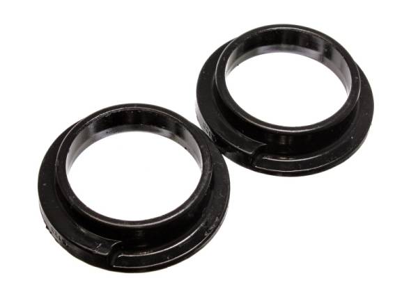 Energy Suspension - Energy Suspension Universal 3in ID 4 5/16in OD 1 1/8in H Black Coil Spring Isolators (2 per set)