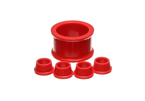 Energy Suspension - Energy Suspension 90-93 Acura Integra Red Power Steering Rack Bushing Set