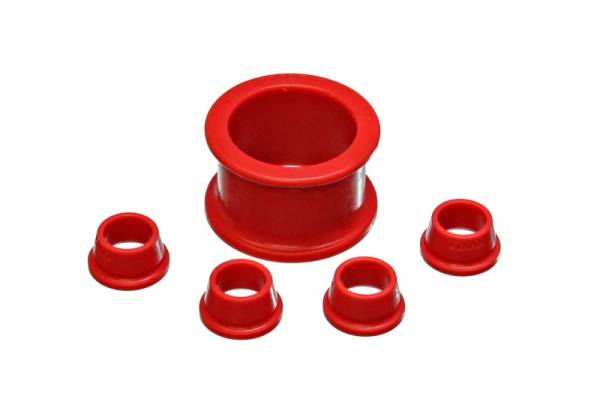 Energy Suspension - Energy Suspension 96-00 Honda Civic/CRX / 99-00 Honda Civic Si Red Power Steering Rack Bushing Set