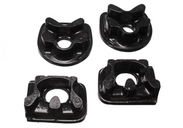 Energy Suspension - Energy Suspension 92-01 Honda Prelude Black Motor Mount Inserts (Manual Transmission) (2 Torque Posi