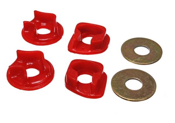 Energy Suspension - Energy Suspension 88-91 Honda Civic Red Motor Mount Inserts (Manual Transmission) (2 Torque Position