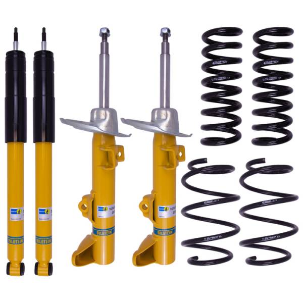 Bilstein - Bilstein B12 (Pro-Kit) 12-15 Mercedes-Benz SLK250 Base L4 1.8L Front and Rear Suspension Kit