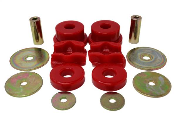 Energy Suspension - Energy Suspension 97-01 Honda CR-V (Auto Trans Only) 4WD Diff Mount Set - Red