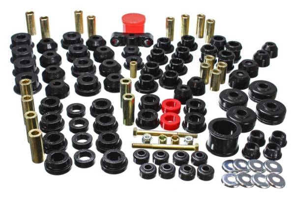 Energy Suspension - Energy Suspension 88-91 Honda Civic/CRX Black Hyper-Flex Master Bushing Set