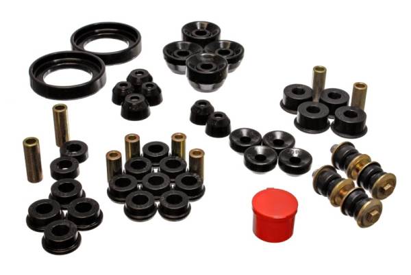 Energy Suspension - Energy Suspension 94-97 Honda Accord/Odyssey Black Hyper-Flex Master Bushing Set