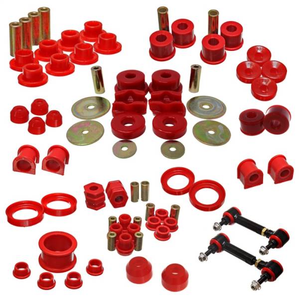 Energy Suspension - Energy Suspension 97-01 Honda CR-V Master Bushing Set - Red