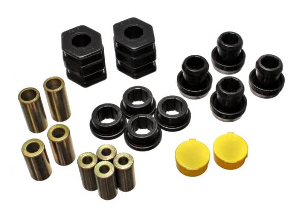 Energy Suspension - Energy Suspension 96-00 Honda Civic/CRX Black Front Control Arm Bushing Set