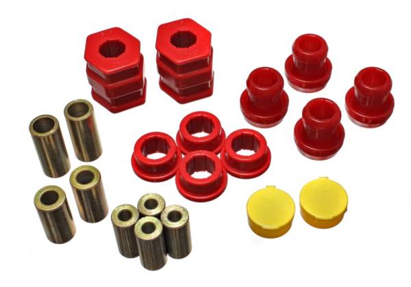 Energy Suspension - Energy Suspension 96-00 Honda Civic/CRX Red Front Control Arm Bushing Set