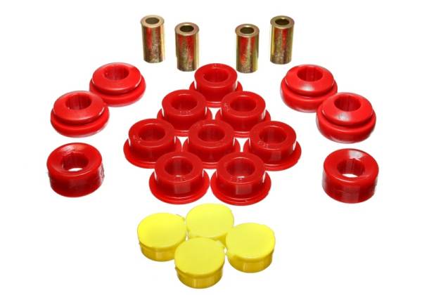 Energy Suspension - Energy Suspension 02-04 Acura RSX (includes Type S) Red Rear Control Arm Bushing Set