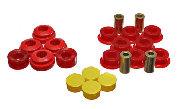 Energy Suspension - Energy Suspension 01-05 Honda Civic/CRX / 02-05 Civic Si Red Rear Control Arm Bushing Set