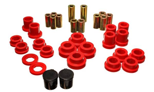 Energy Suspension - Energy Suspension 00-09 Honda S2000 Red Rear End Control Arm Bushing Set