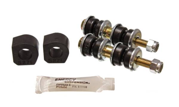 Energy Suspension - Energy Suspension 84-87 Honda Civic/CRX Black 16mm Front Sway Bar Bushings (Sway Bar link bushings a