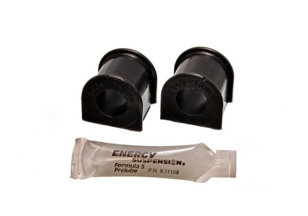 Energy Suspension - Energy Suspension 88-91 Honda Civic/CRX Black 16mm Front Sway Bar Bushings